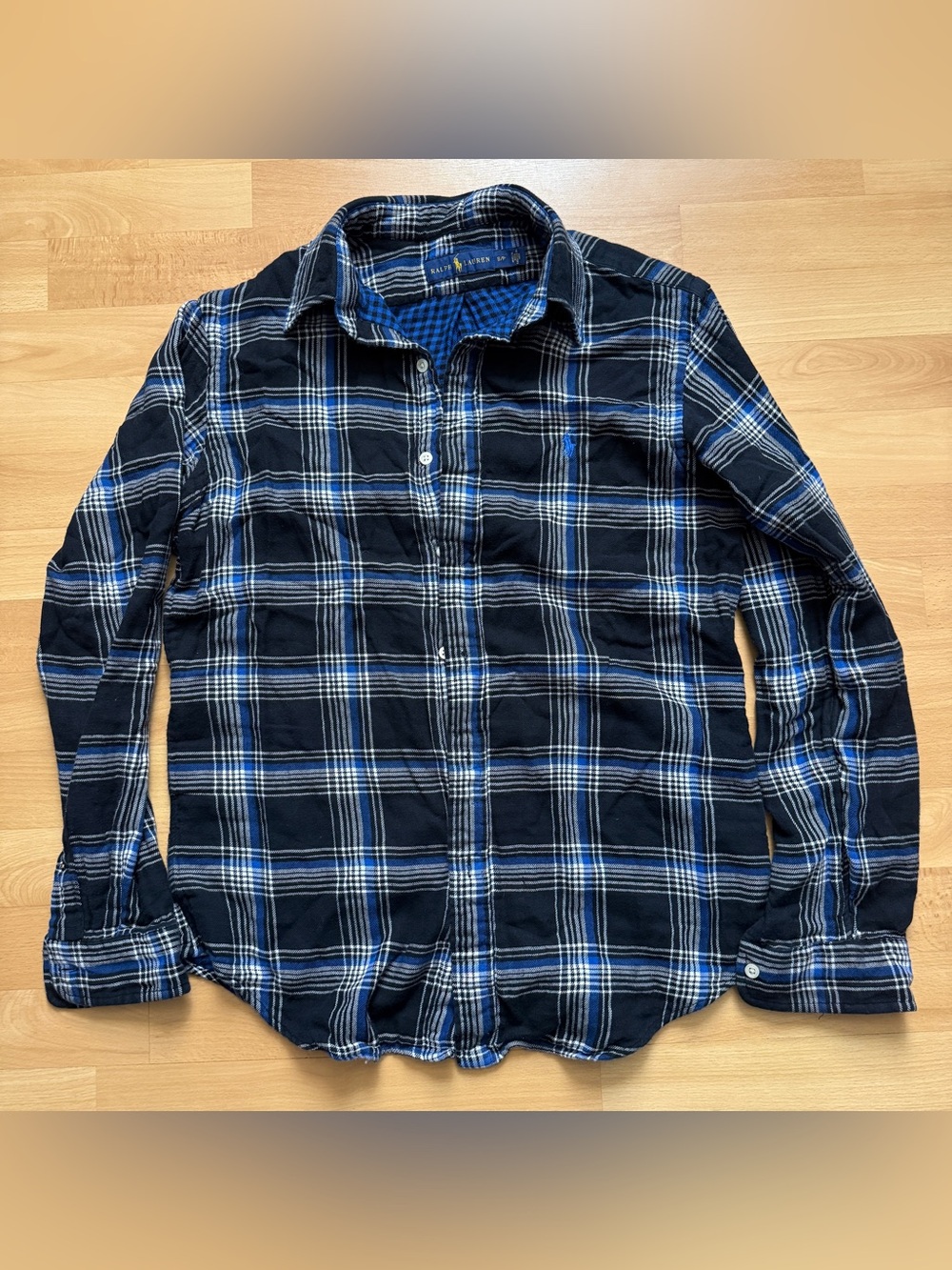 Ralph Lauren Flannel Mens Size Small